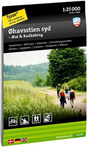 Cover for Calazo · Øhavsstien nord - Faaborg &amp; Svendborg - Hiking maps (Landkart) (2021)