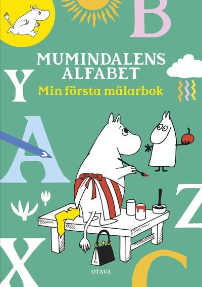 Cover for Mumin Min första målarbok (Book) (2022)