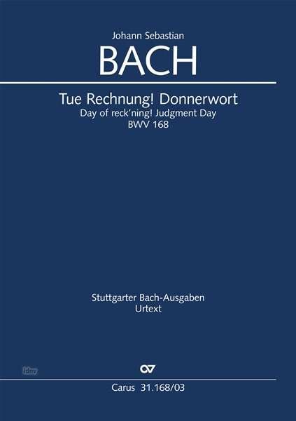 Cover for Bach · Tue Rechnung! Donnerwort (Klaviera (Book)