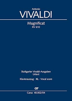 Magnificat (Klavierauszug XL) - Vivaldi - Books -  - 9790007252724 - 