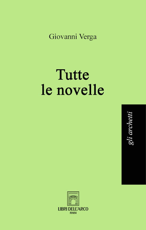 Cover for Giovanni Verga · Tutte Le Novelle (Book)