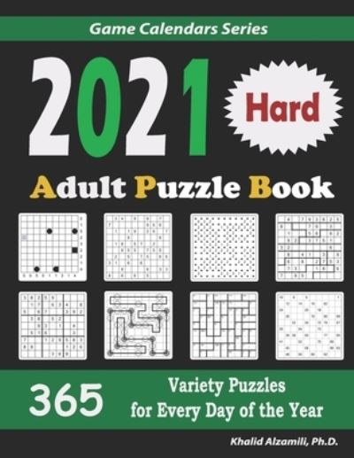 Cover for Khalid Alzamili · 2021 Adult Puzzle Book (Paperback Book) (2020)