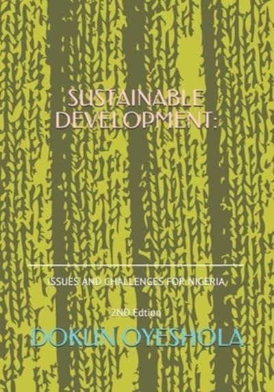 Cover for Dokun Oyeshola · Sustainable Development (Paperback Bog) (2020)