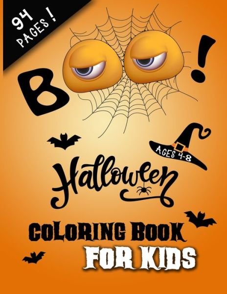 Cover for Dibble Dabble Press · BOO! Halloween Coloring Book for Kids (Taschenbuch) (2020)