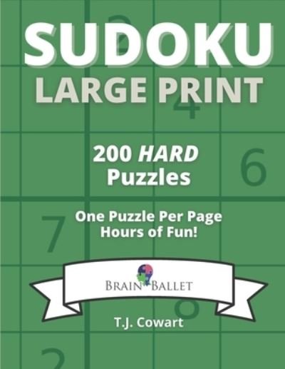 Cover for T J Cowart · Sudoku Large Print (Paperback Book) (2021)
