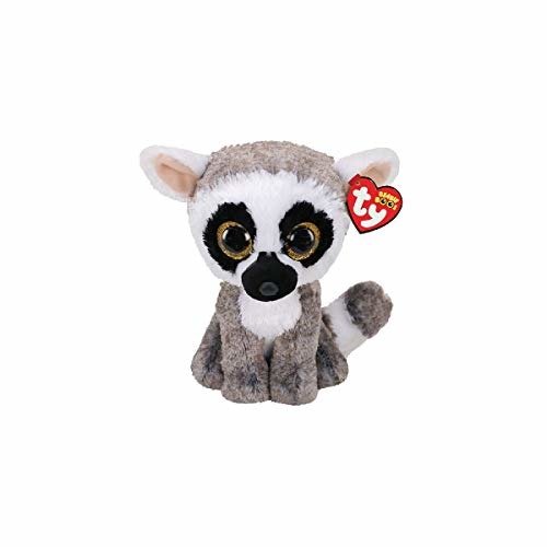 Beanie Boos Linus The Lemur (Medium) (Ty36472) - Ty Beanie - Merchandise - Ty Inc. - 0008421364725 - 