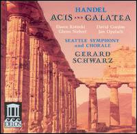 Cover for Georg Friedrich Handel  · Acis &amp; Galatea (CD)