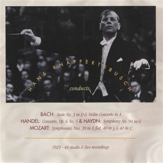 Cover for Knappertsbusch · Knappertsbusch Conducts Bach (CD) (2010)