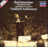 Cover for Ashkenazy Vladimir · Rachmaninov Symphony No 1 (CD)