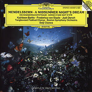 A Midsummer Night's Dream - F. Mendelssohn-Bartholdy - Musik - DEUTSCHE GRAMMOPHON - 0028943989725 - 5. September 1994