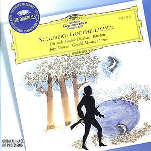 Cover for Fischer-dieskau Dietrich · Schubert: Goethe Lieder. (CD) (1999)