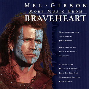 Braveheart-more Music From-ost - James Horner - Musikk - UNIVERSAL - 0028945828725 - 11. januar 1999