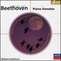 Cover for Wilhelm Backhaus · Beethoven: Piano Sonatas (CD) (2002)