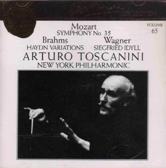 Cover for Toscanini Arturo · Mozart: Symphony No. 35 Brahms: Haydn Variations Wagner: Siegfried Idyll (CD)