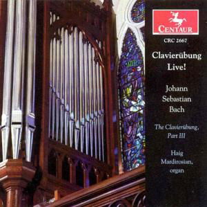 Cover for Bach / Mardirosian · Clavierubung 3 (CD) (2004)