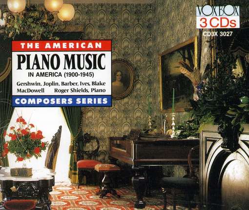 Cover for Roger Shields · Piano Music In America (CD) (1990)