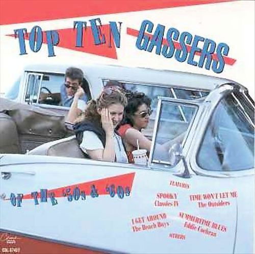 Cover for Various Artists · Top Ten Gassers of the 50s &amp; 60s (CD)