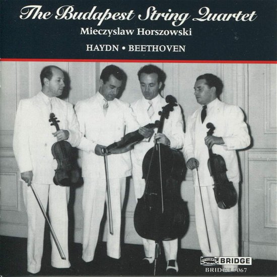 Cover for Budapest String Quartet · Beethovenpiano Quartet (CD) (2008)