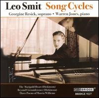 Cover for Smit / Resick / Jones · Song Cycles (CD) (2007)