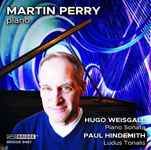 Cover for Weisgall / Hindemith / Perry · Title: Martin Perry Performs Hindemith &amp; Weisgall (CD) (2017)