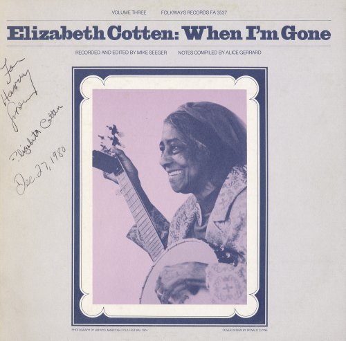 Cover for Elizabeth Cotten · Elizabeth Cotten Volume 3: when I'm Gone (CD) (2012)