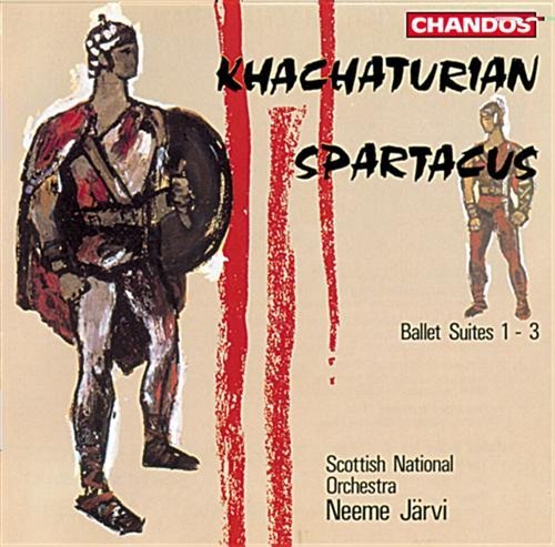 Spartacus Suites No.1-3 - A. Khachaturian - Musiikki - CHANDOS - 0095115892725 - perjantai 1. heinäkuuta 2005