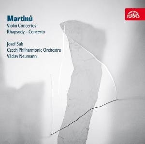 Concerto for Violin & Orchestra 1 & 2 - Martinu / Suk / Cpo / Neumann - Music - SUPRAPHON RECORDS - 0099925396725 - March 31, 2009