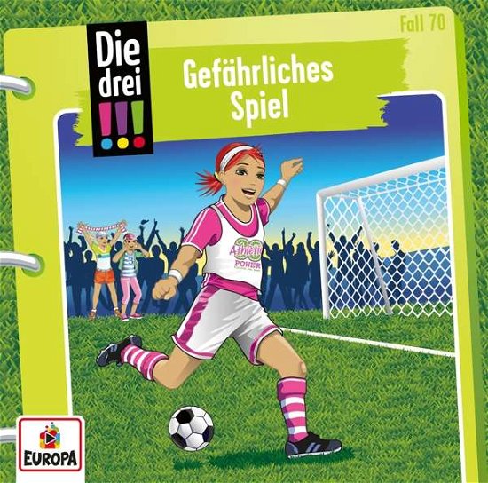 Cover for Die Drei !!! · 070/gefährliches Spiel (CD) (2020)
