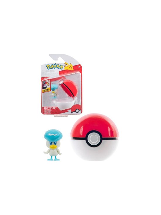 Cover for PokÃ©mon · Clip N Go - Wuaxly And Poke Ball (pkw3630) (Leksaker)