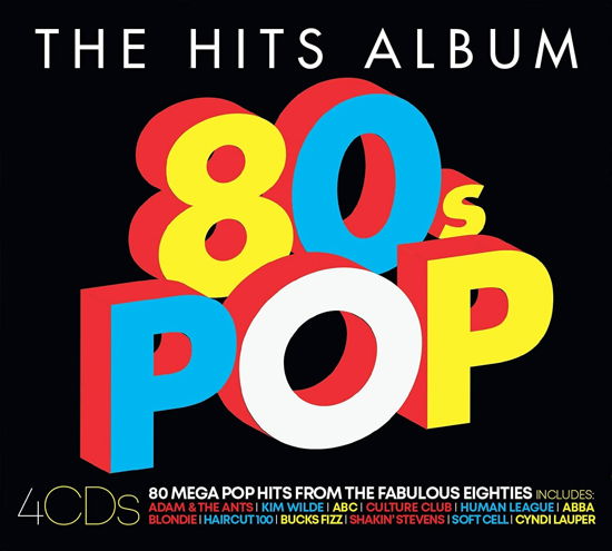 Cover for The Hits Album The 80s Pop Album (CD) (2010)