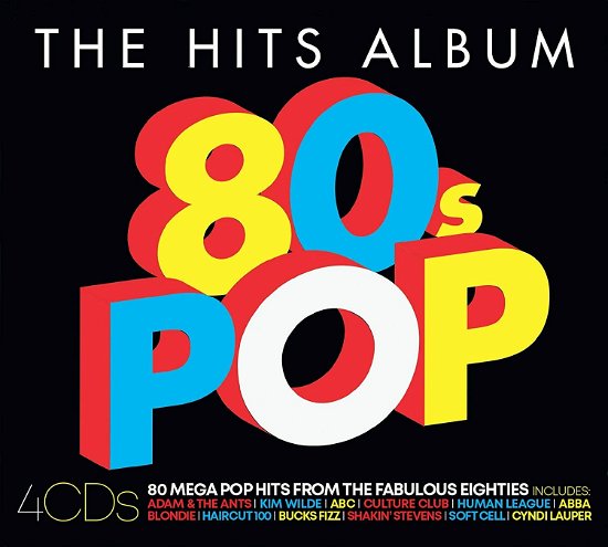 Cover for The Hits Album: the 80s Pop Al (CD) (2020)