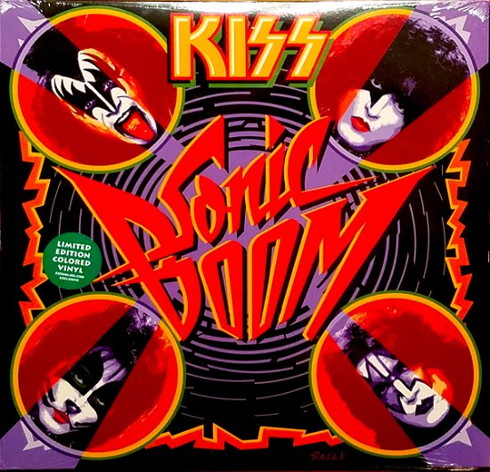 Cover for Kiss · Sonic Boom (Coloured Vinyl LP) (LP)
