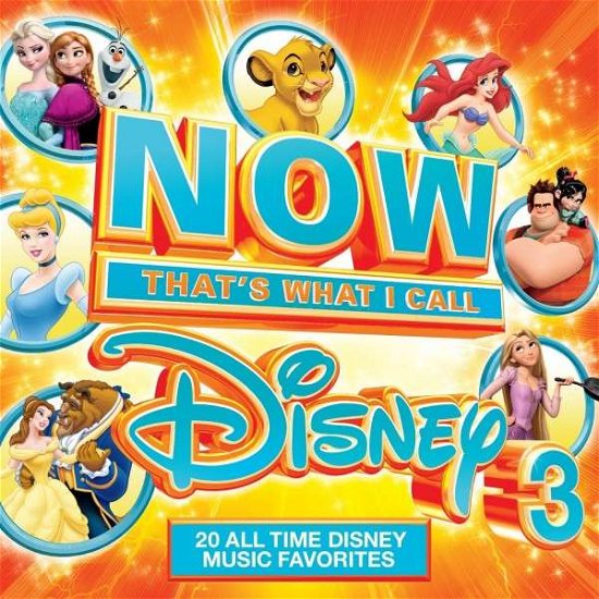 Cover for Now That's What I Call Disney 3 · V/A (CD) (2022)