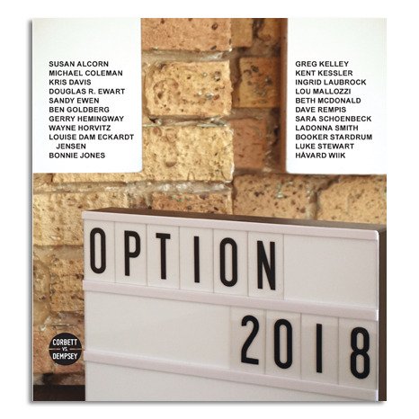 Cover for Option 1 / Various (CD) (2019)