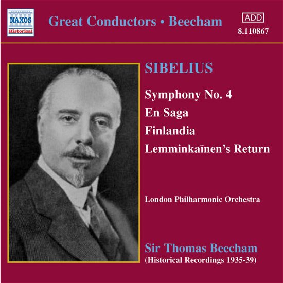 Cover for J. Sibelius · Symphonie No 4-en Saga-le Retou (CD) (2007)