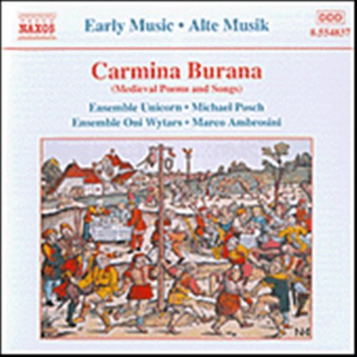 Cover for Ensemble Unicorn / Posch / Ambrosini / Ens Oni · Carmina Burana (CD) (2002)