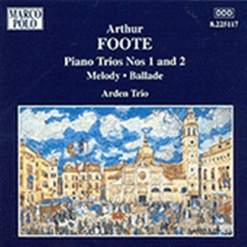 Cover for Foote / Arden Trio · Piano Trios Nos. 1 &amp; 2 Melody Ballade (CD) (2000)