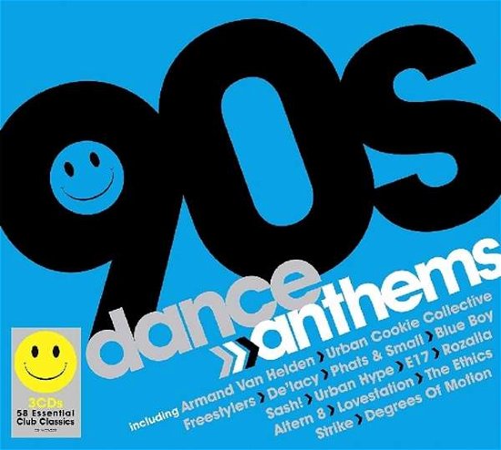 90S Dance Anthems - Various Artists - Musiikki - CRIMSON - 0654378063725 - perjantai 21. kesäkuuta 2019