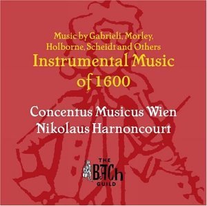 Instrumental Music of 1600 Vanguard Classics Klassisk - Harnoncourt / Concentus Musicus Wien - Musik - DAN - 0699675127725 - 2000