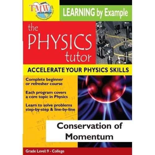 Cover for Conservation of Momentum · Physics Tutor Conservation Of Momentum (DVD) (2008)