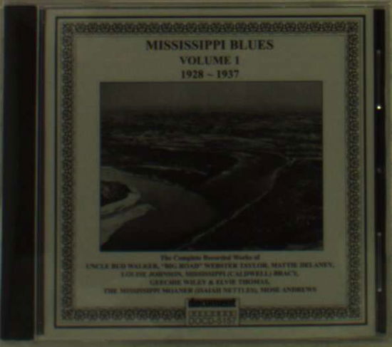 Cover for Mississippi Blues Vol.1 (1928-1937) (CD) (2021)