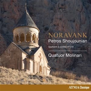 Novarank - String Quartets No.3-6 - Quatuor Molinari - Music - ATMA CLASSIQUE - 0722056273725 - April 8, 2016