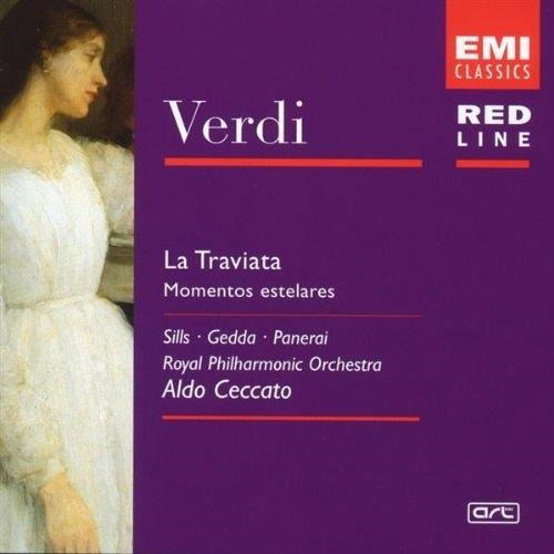 Cover for Sills / Gedda / Panerai / Royal Philharmonic Orchestra / Ceccato Aldo · La Traviata - Extracts (CD) (1998)