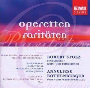 Raritaten-robert Stolz / Anneliese Rothenb - Operetten - Musik - CAPITOL - 0724358528725 - 11. april 2006