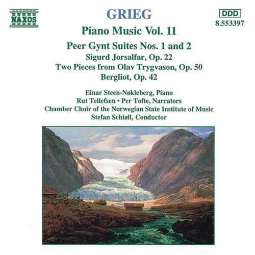 Piano Music 11 - Grieg / Steen-nokleberg - Musikk - NAXOS - 0730099439725 - 20. februar 1996