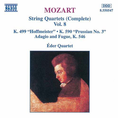 String Quartets 8 - Mozart / Eder Quartet - Música - NAXOS - 0730099554725 - 13 de dezembro de 1994