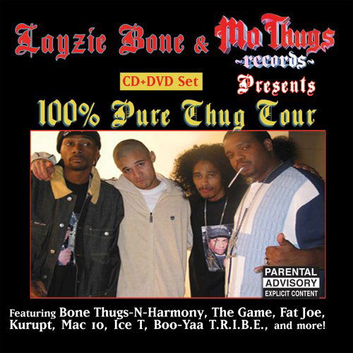 Cover for Layzie Bone · Layzie Bone &amp; Mo Thugs Records Presents 100% Pure (DVD/CD) (2020)