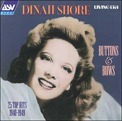 Cover for Dinah Shore · Buttons &amp; Bows (CD)