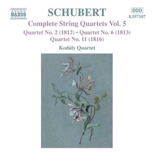 Schubertstring Quartets Vol 5 - Kodaly Quartet - Musik - NAXOS - 0747313210725 - 30 juni 2003
