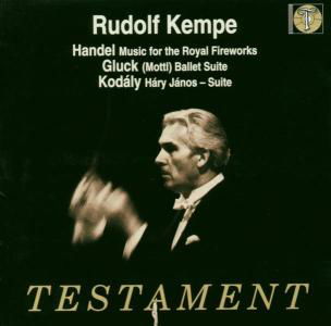 Cover for Kempe Rudolf · Ballet Suite Testament Klassisk (CD) (2000)
